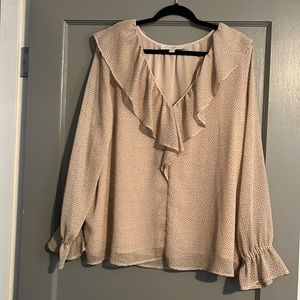 Loft Xxl polka dot top